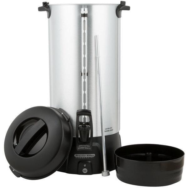 Percoladora PROCTOR SILEX 100 Tazas Acero Inoxidable