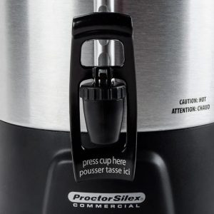 Percoladora PROCTOR SILEX 100 Tazas Acero Inoxidable