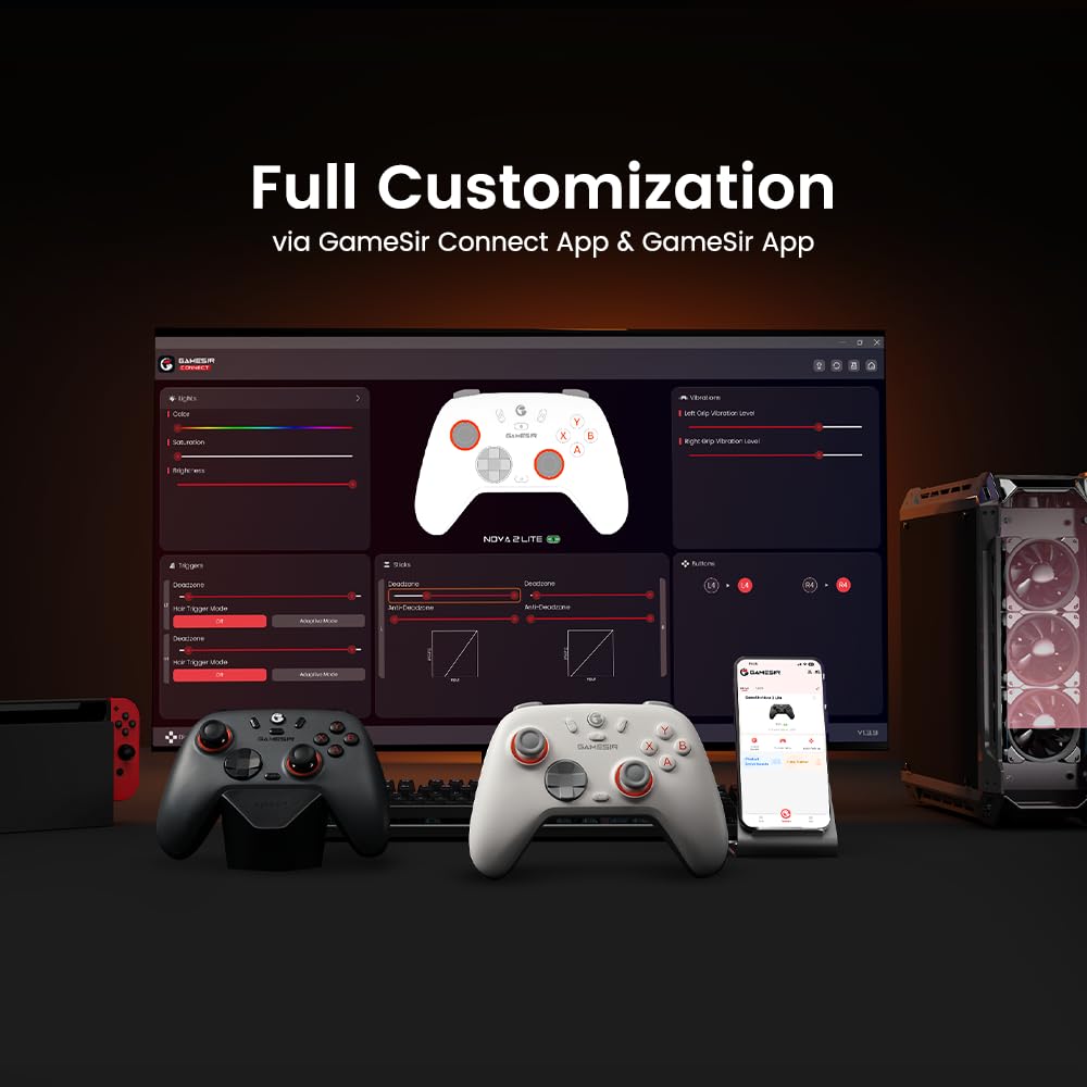 GameSir Nova Lite 2 Wireless PC Controller Hall Effect Sticks