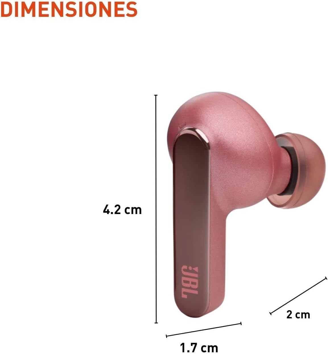 JBL Live Pro 2 TWS - Noise Cancelling Earbuds - Rose