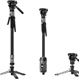 SmallRig x Potato Jet TRIBEX PRO 67" Fibra de Carbono Monopod de Video para