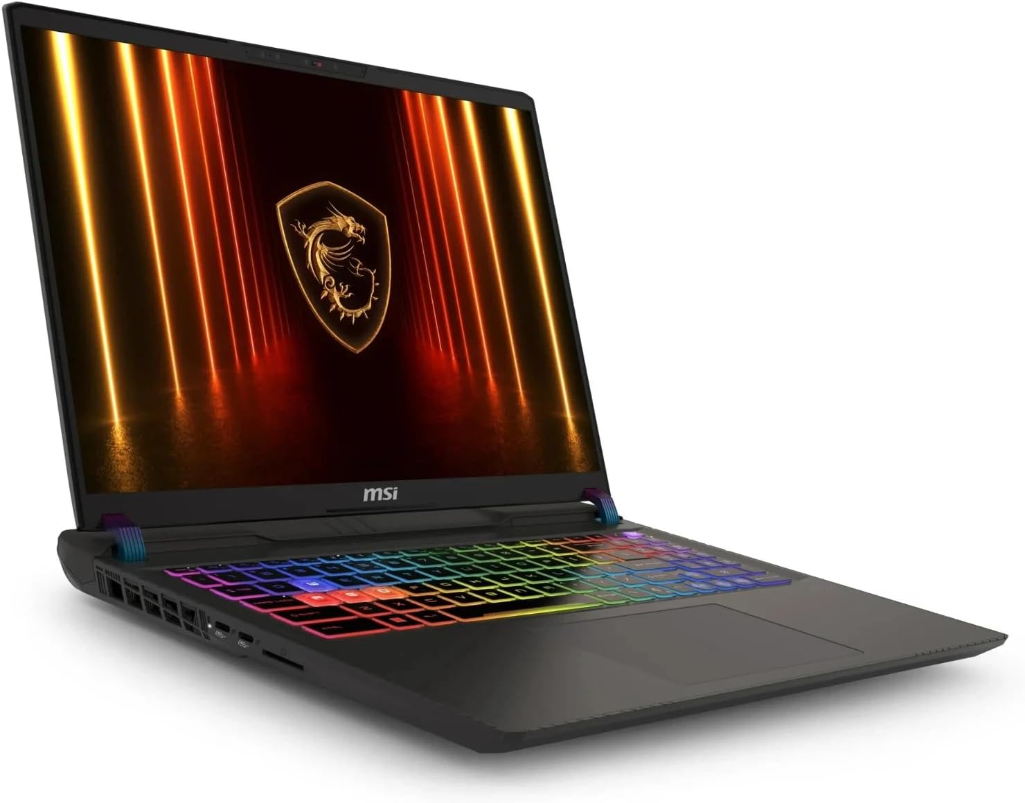 MSI Vector 16 HX AI 16" 2560x1600 240Hz Display Laptop para Juegos, AMD Ryzen 9 8940HX (16 Núcleos, 2.4-5.3 GHz), NVIDIA RTX 5070 Ti 12GB GDDR7, 32GB RAM, 1TB NVMe SSD, Windows 11 Pro