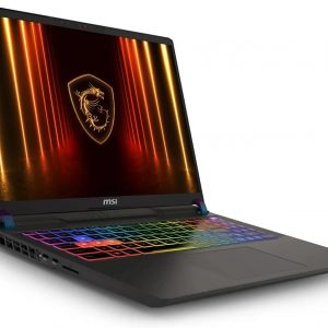 MSI Vector 16 HX AI 16" 2560x1600 240Hz Display Laptop para Juegos, AMD Ryzen 9 8940HX (16 Núcleos, 2.4-5.3 GHz), NVIDIA RTX 5070 Ti 12GB GDDR7, 32GB RAM, 1TB NVMe SSD, Windows 11 Pro