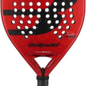 BULLPADEL Pala de pádel XPLO Comfort | Advanced Fibrix Fiber Pala Padel | GEOSHAPE para potencia explosiva y alto equilibrio | Aerodinámica mejorada de la raqueta neumática | Sistema de ondas y diseño de agujeros inteligentes