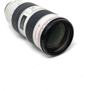 Canon EF 2.756-7.874 in f/2.8L IS USM Teleobjetivo zoom lente para cámaras Canon SLR - Caja blanca (embalaje a granel) (renovado)