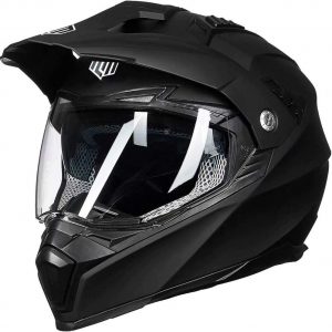 ILM DOT Motorcycle Dual Sport Dirt Bike Full Face Helmet ATV Men Women 606V
