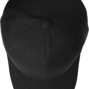 Falari - 12 unidades de gorras de béisbol, lisas y de tamaño ajustable, venta al por mayor