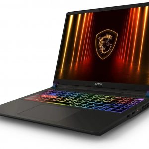 MSI Vector 16 HX AI 16" 2560x1600 240Hz Display Laptop para Juegos, AMD Ryzen 9 8940HX (16 Núcleos, 2.4-5.3 GHz), NVIDIA RTX 5070 Ti 12GB GDDR7, 32GB RAM, 1TB NVMe SSD, Windows 11 Pro