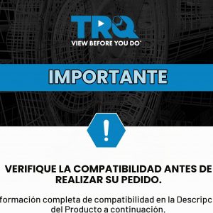 TRQ Kit de dirección delantera y suspensión, barras de acoplamiento, brazos