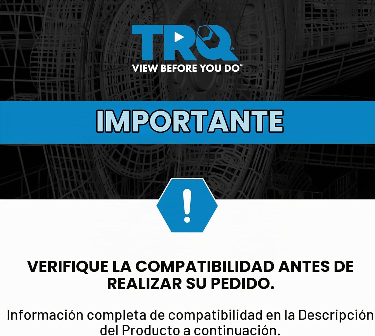 TRQ Kit de dirección delantera y suspensión, barras de acoplamiento, brazos