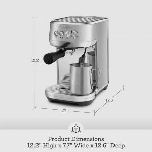 Breville BES500DBL Bambino Plus Espresso Machine, Damson Blue