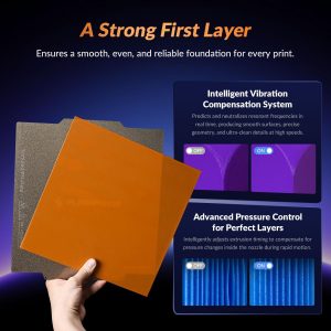 FLASHFORGE Creator 5 Pro 3D Printer, 4 Toolheads with 7s Toolchanger, Industrial Multi-Material & Mixed-Material Printing, Fully Enclosed CoreXY 65°C Active Chamber Heating Better Engineering Prints