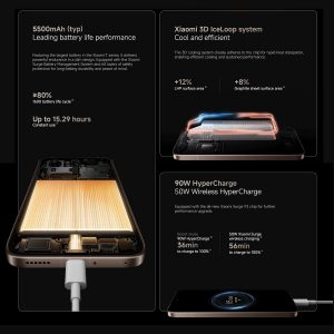 Xiaomi 15T PRO Ai 5G (Compatible with Tmobile Mint Tello & Global) (512GB + 12GB) NFC Global ROM Unlocked 50MP Triple Pro Leica Cam eSIM 6.83" 144Mhz Model 2506BPN68G Liberado (Gray)