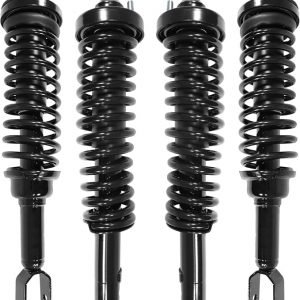 Reemplazo de conjuntos de resorte helicoidal y de Quick Complete Struts delantero y trasero para Honda Civic 1996-2000 (juego de 4)