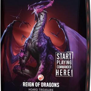 Magic: The Gathering Foundations Commander Deck - Reign of Dragons | 100-Card Deck + Accessories