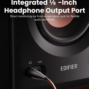 Edifier MR5 2.0 Studio Monitor - Altavoces para estantería, 110 W RMS