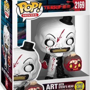 Funko Pop! Movies: Terrifier - Art with Head (Glow-in-the-Dark)