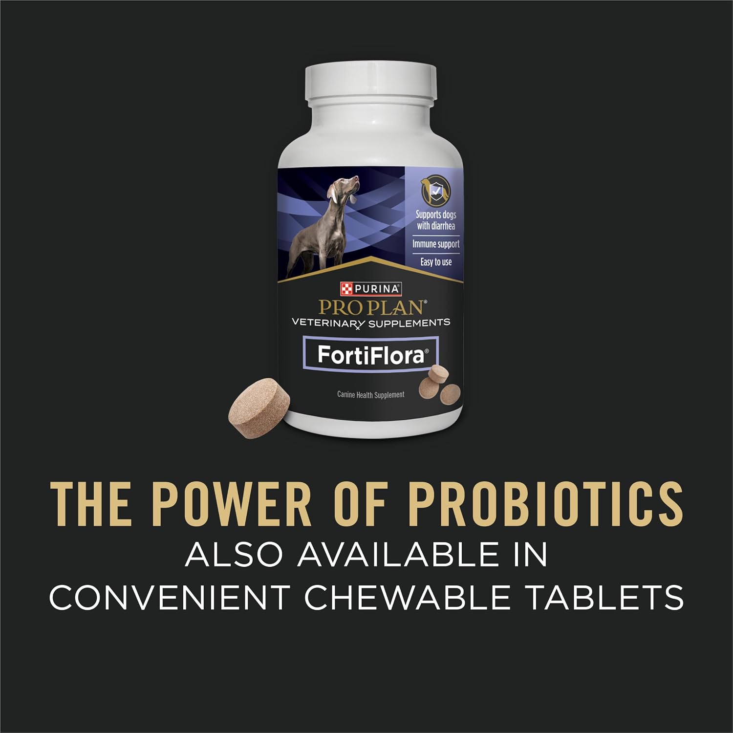 Purina Pro Plan Veterinary Supplements FortiFlora Dog Probiotic Supplement