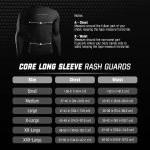 Hayabusa Men's Core Long Sleeve BJJ Rash Guard