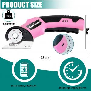 4V Electric Cardboard Cutter with LED Light