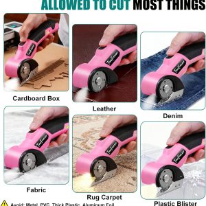 4V Electric Cardboard Cutter with LED Light