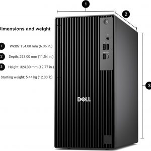Dell Pro Tower Desktop Computers, Intel 20-Core i7-14700, 16GB RAM, 512GB