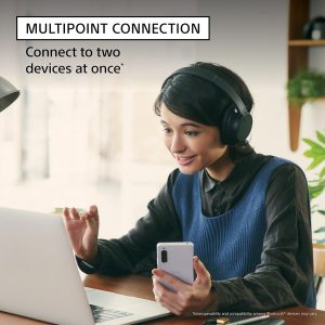 Sony WH-CH720N Auriculares inalámbricos con cancelación de ruido Bluetooth sobre la oreja con micrófono y Alexa incorporado, Negro Nuevo