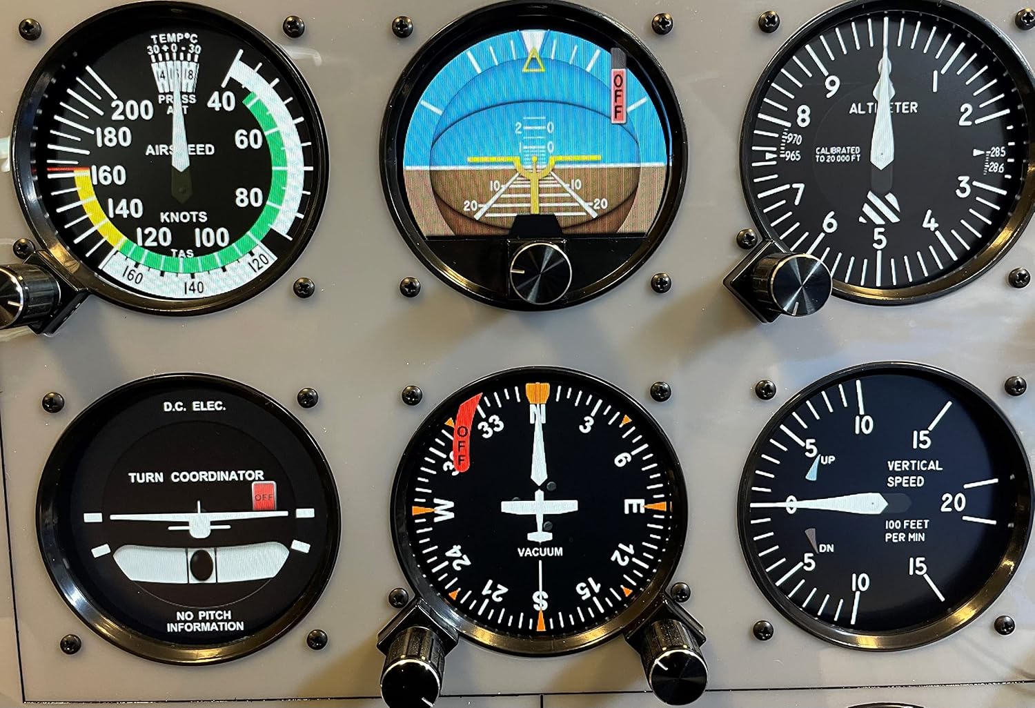 Cessna 172 Gen2 Flatscreen Panel w/Software
