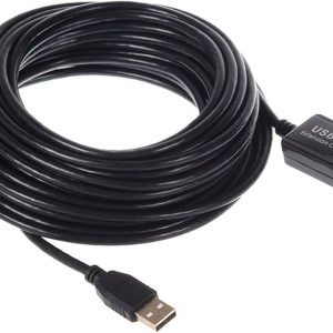 USB 2.0 10M Extensión cable - Forro Negro
