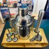 Set de Coctelería de Acero Inoxidable