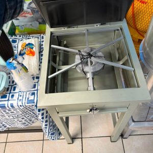 Estufa Duragas Alta 2 en 1 hornilla y plancha