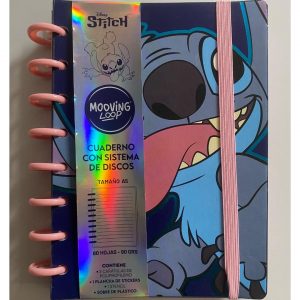 Cuaderno de Disco Mooving Stitch Azul