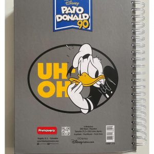 Cuaderno Multimateria Disney Donald Primavera