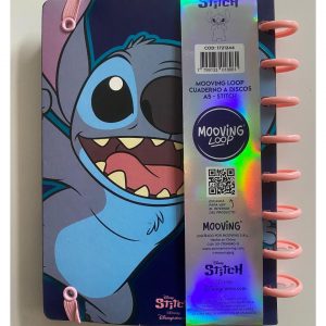 Cuaderno de Disco Mooving Stitch Azul
