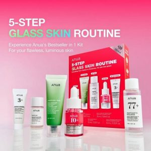 ANUA 5-Step Glass Skin Routine Set