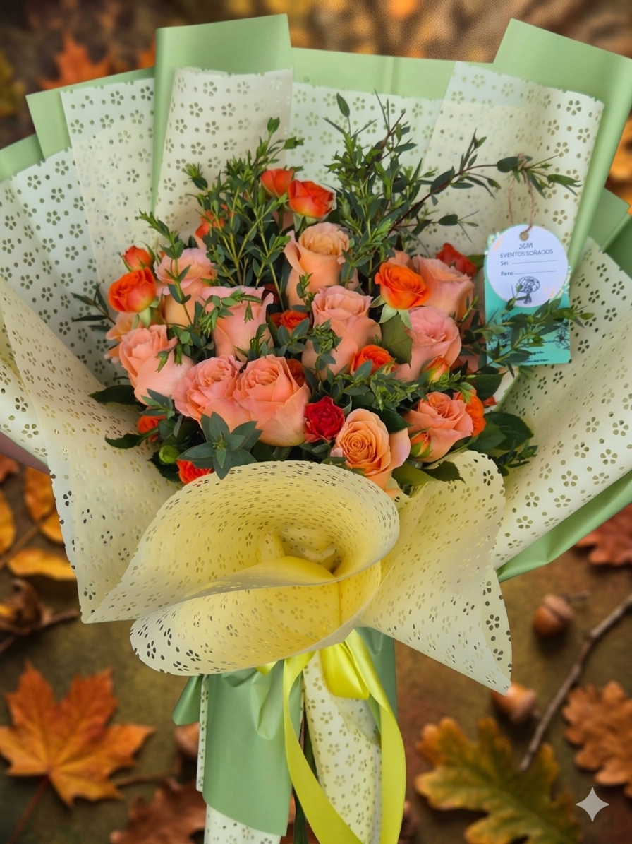 “Armonía de Primavera” – Ramo Floral Premium